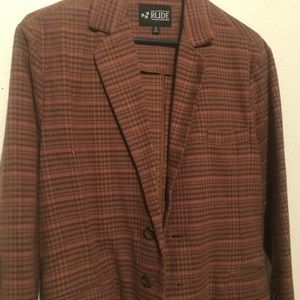 Brown blazer